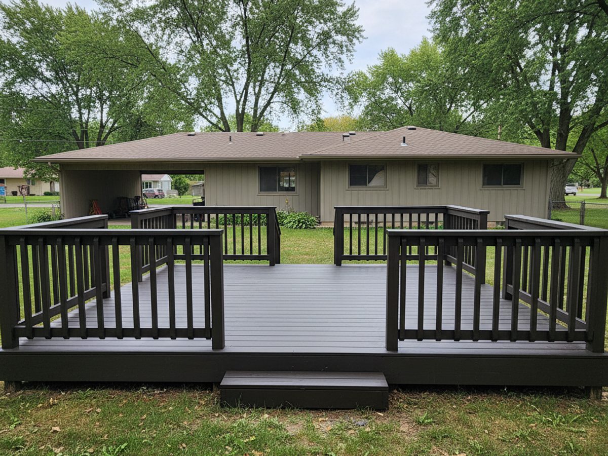 Deck Installation completed by Sunrise Deck Co in Milwaukee, WI