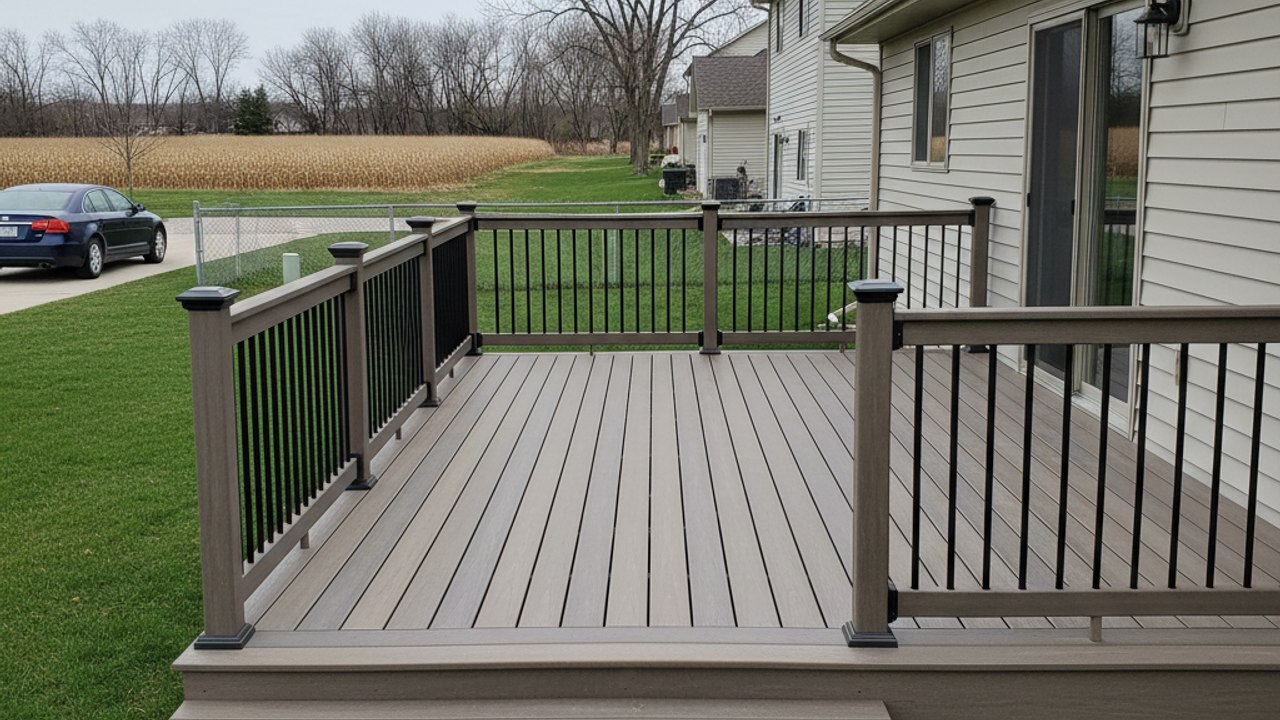Deck Board Replacement completed by Sunrise Deck Co in Wauwatosa, WI